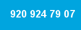 920 924 79 07